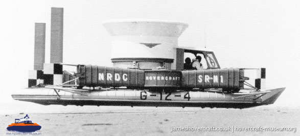 SRN1 fitted with a new bow to trial the SRN2 -  (credit: The <a href='http://www.hovercraft-museum.org/' target='_blank'>Hovercraft Museum Trust</a>).